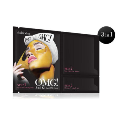DOUBLE DARE  OMG! 3 IN 1 KIT Peel Off Mask